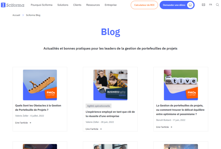 Les 15 meilleurs blogs de gestion de projet à suivre